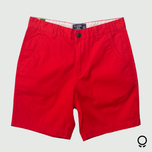 BERMUDA ABERCROMBIE ROJO