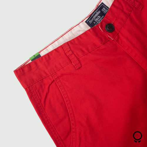 BERMUDA ABERCROMBIE ROJO