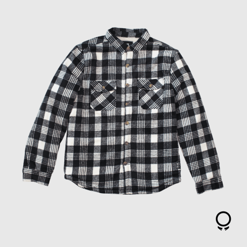 SOBRECAMISA KRISTOBELGA POE CUADROS NEGROS