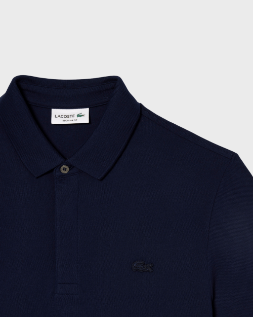 REMERA LACOSTE PARIS  POLO AZUL MARINO