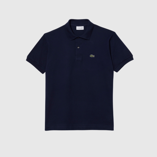 REMERA CUELLO POLO LACOSTE AZUL MARINO