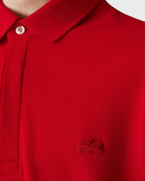REMERA LACOSTE PARIS POLO ROJA