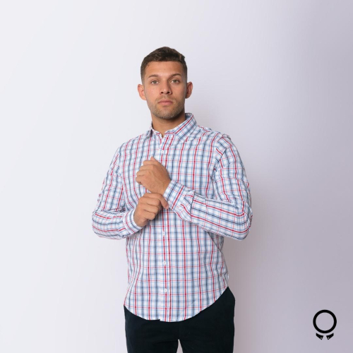 CAMISA LIBERATO BASICS MANGAS LARGAS RAYAS AZULES
