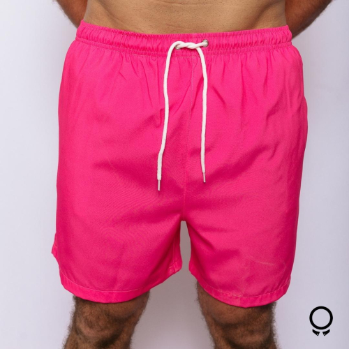 SHORT DE BAÑO LIBERATO BASICS FUCSIA
