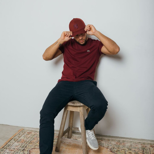 PANTALON CHINO LIBERATO BASICS AZUL MARINO