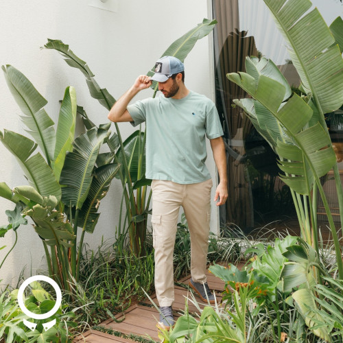 PANTALON CARGO LIBERATO BASICS BEIGE