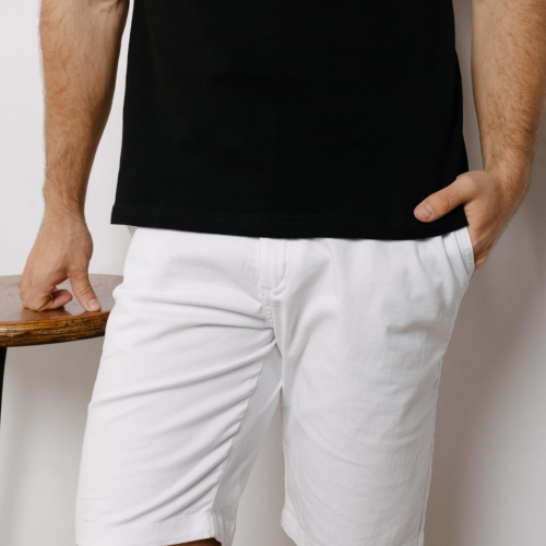 Bermudas Liberato Basics Blanca
