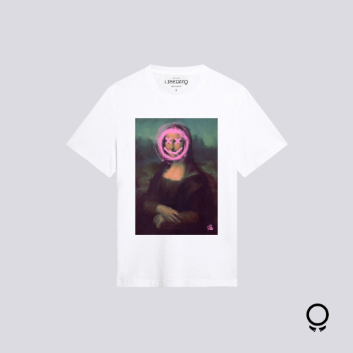 REMERA LIBERATO BASICS REGULAR FIT BLANCA MONALISA