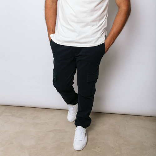 Pantalon Liberato Basics Cargo Azul Marino