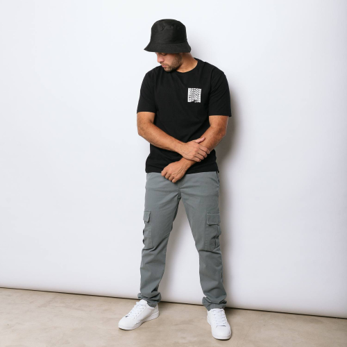 Pantalon Liberato Basics Cargo Gris