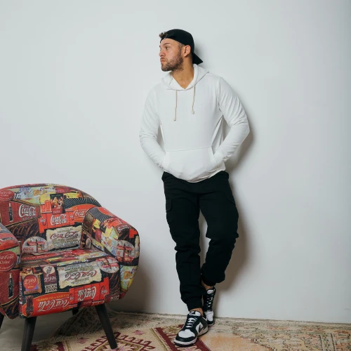HOODIE LIBERATO BASICS BLANCO