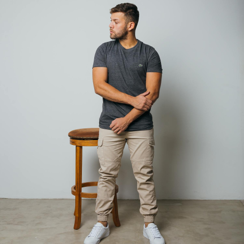 JOGGER CARGO LIBERATO BASICS BEIGE