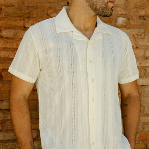 CAMISA LIBERATO BASICS PLAYERA BEIGE