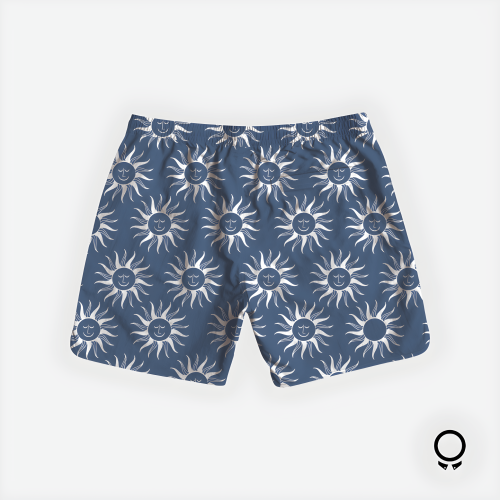 SHORT DE BAÑO LIBERATO BASICS AZUL MARINO SOL