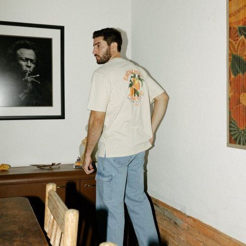 JEANS CARGO LIBERATO BASICS CELESTE