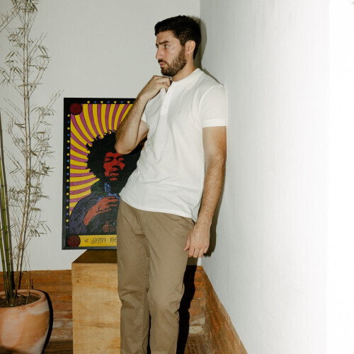 REMERA POLO LIBERATO BASICS BLANCA