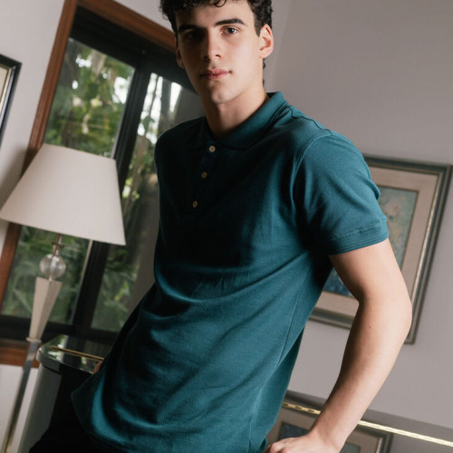 REMERA LIBERATO BASICS POLO VERDE