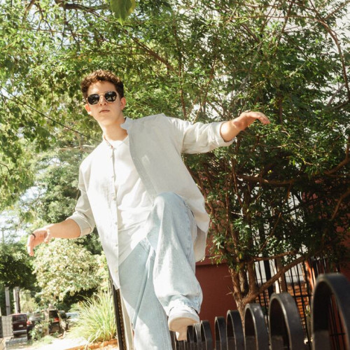 CAMISA LIBERATO BASICS MAO MANGAS LARGAS RAYAS VERDE