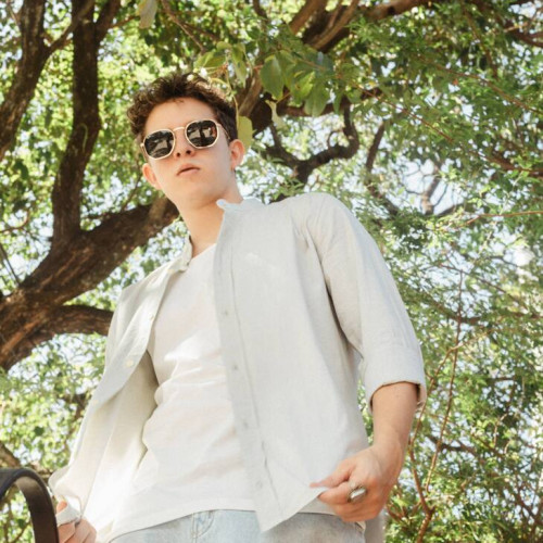 CAMISA LIBERATO BASICS MAO MANGAS LARGAS RAYAS VERDE