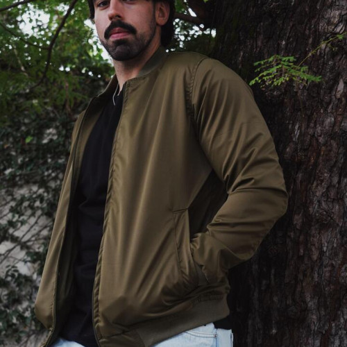 BOMBER JACKET LIBERATO BASICS VERDE
