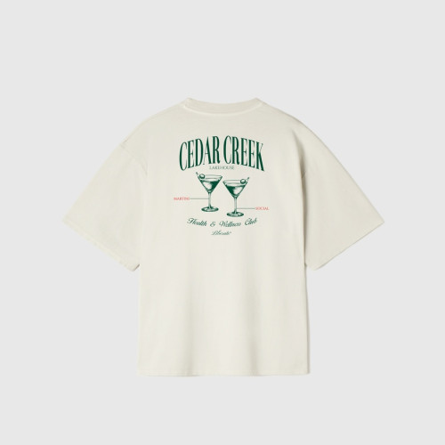 REMERA LIBERATO PREMIUM 250GSM OVERSIZE BEIGE CEDAR CREEK