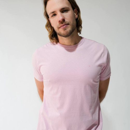 REMERA LIBERATO REGULAR FIT ROSADA