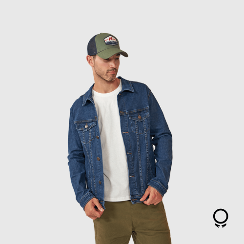 CAMPERA DE JEANS N+ PINE AZUL