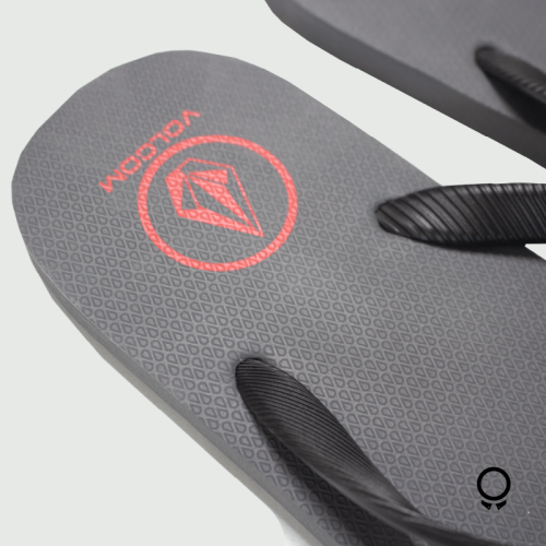 ZAPATILLA VOLCOM GRIS CON NEGRO