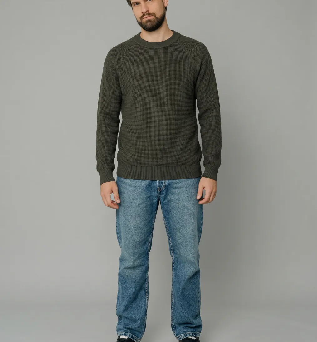 SWEATER LIBERATO CUELLO REDONDO VERDE
