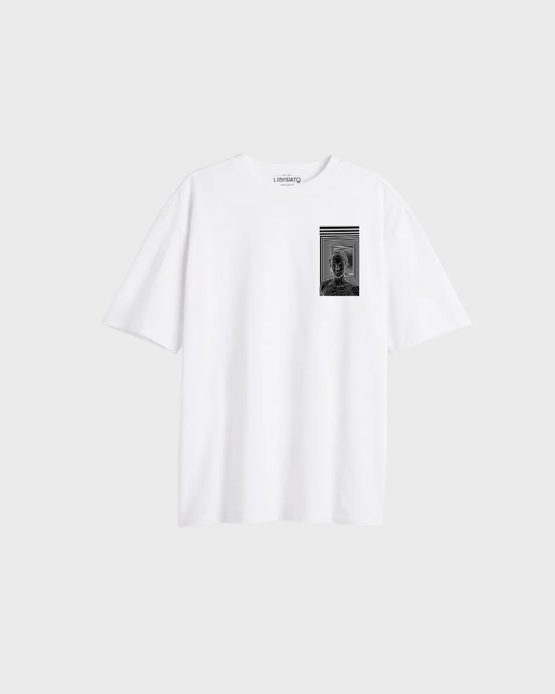 REMERA OVERSIZE PREMIUM 250 GSM LIBERATO BASICS MARFIL ELEMENTAL