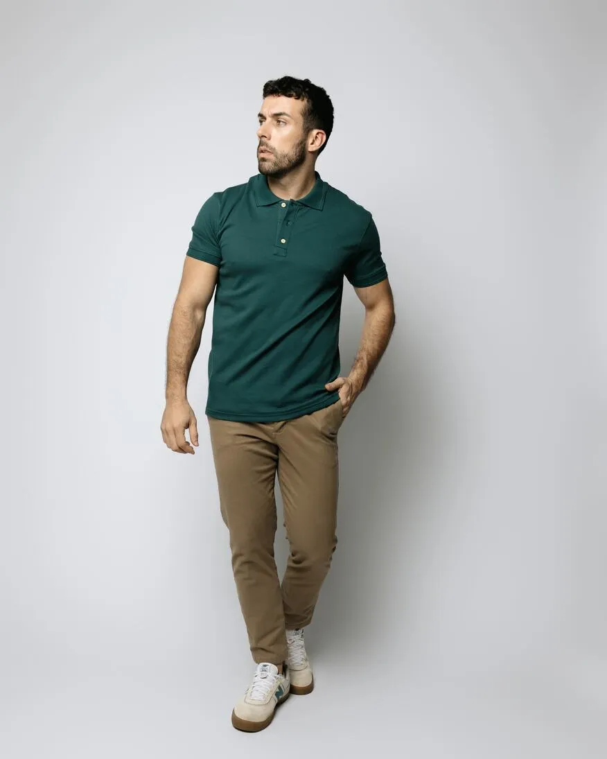 REMERA LIBERATO BASICS POLO VERDE