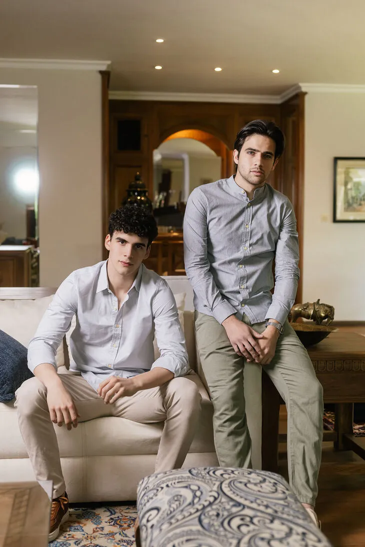 CAMISA LIBERATO BASICS MAO MANGAS LARGAS RAYAS NEGRAS