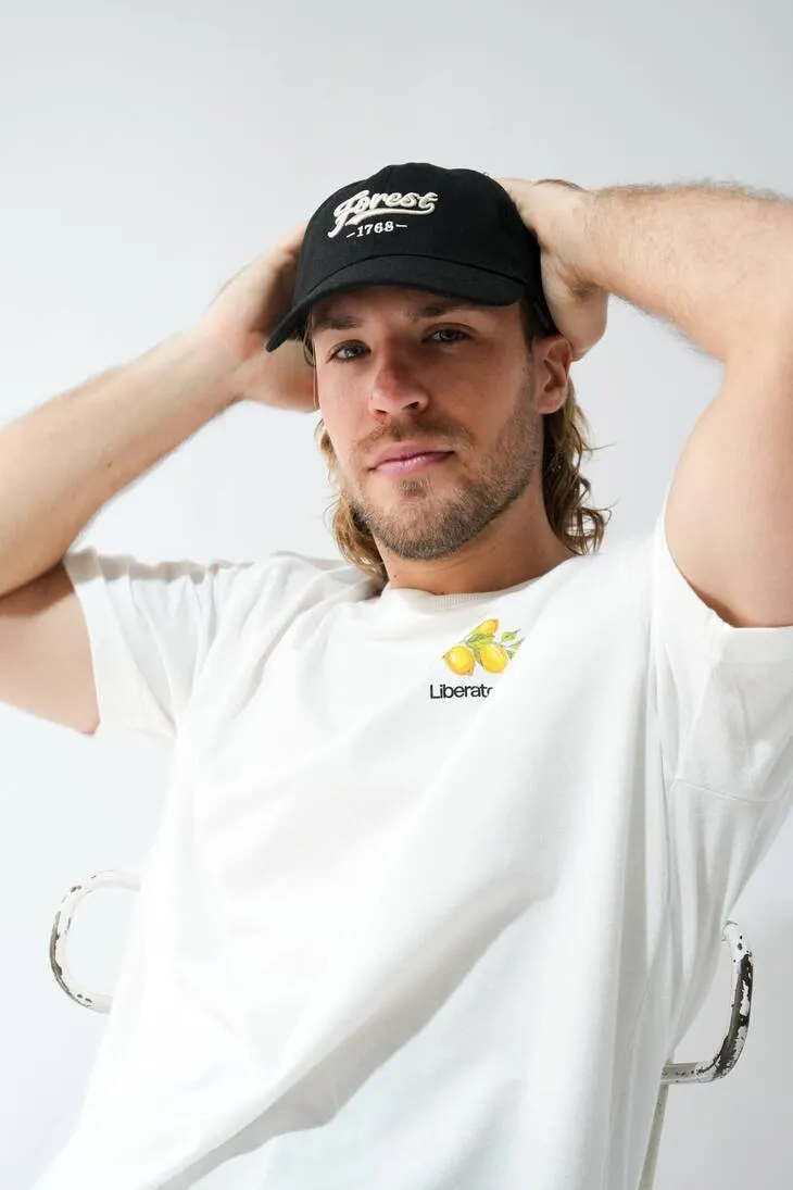 REMERA LIBERATO OVERSIZE MARFIL PREMIUM FRESH LEMON