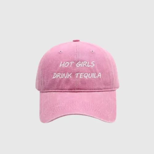 GORRA PA ROSADA GIRLS DRINK TEQUILA