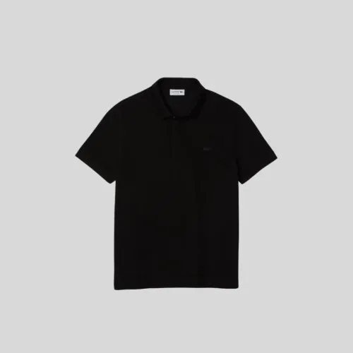 REMERA LACOSTE PARIS POLO NEGRA
