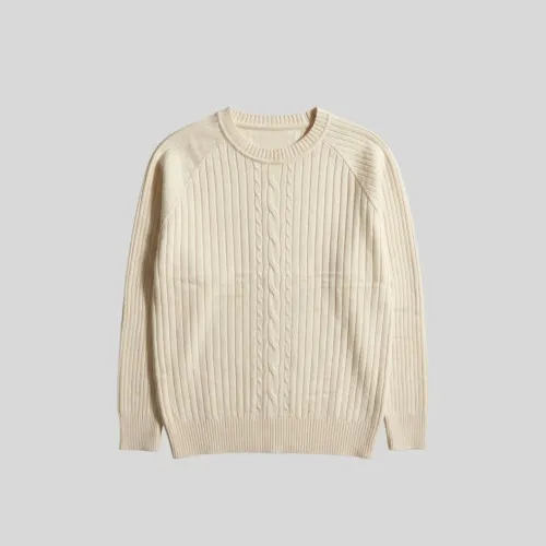 SWEATER LIBERATO CUELLO REDONDO BEIGE