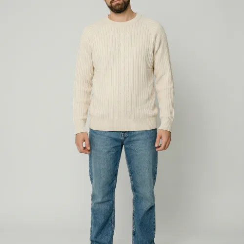 SWEATER LIBERATO CUELLO REDONDO BEIGE