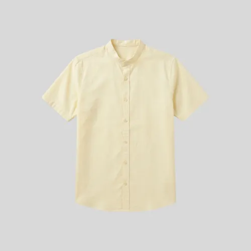CAMISA LIBERATO BASICS MAO MANGAS CORTAS AMARILLA