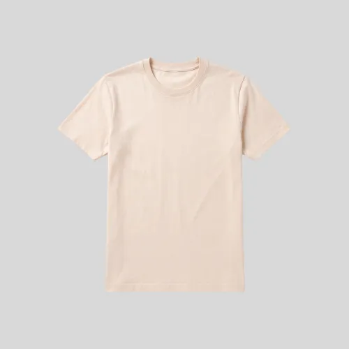 REMERA LIBERATO BASICS REGULAR FIT BEIGE