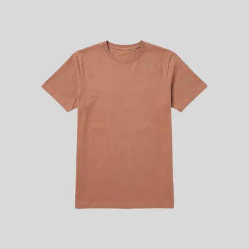 REMERA LIBERATO REGULAR FIT MARRON