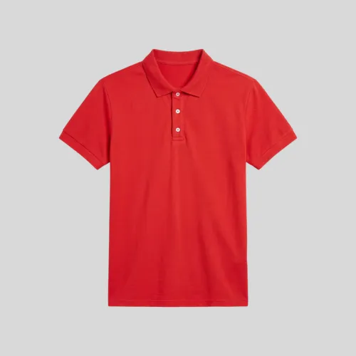 REMERA POLO LIBERATO BASICS ROJA