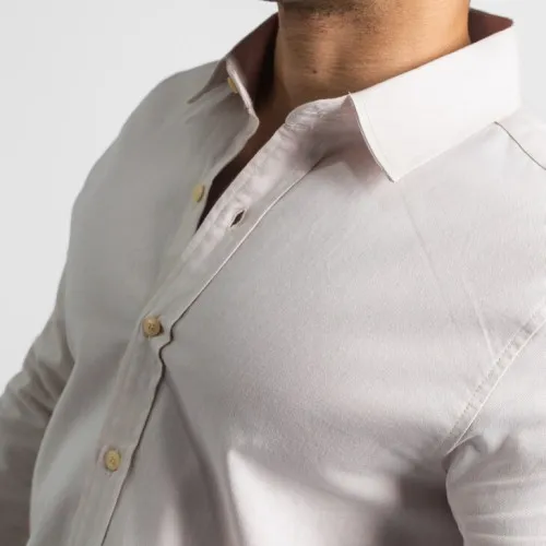 CAMISA LIBERATO BASICS MANGAS LARGAS BLANCA