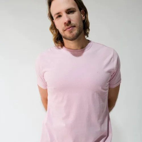 REMERA LIBERATO REGULAR FIT ROSADA