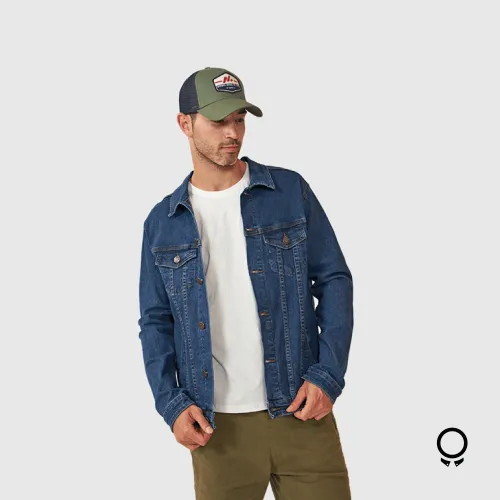 CAMPERA DE JEANS N+ PINE AZUL